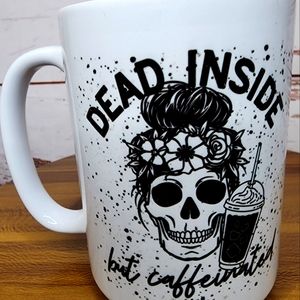 DEAD INSIDE coffee mug